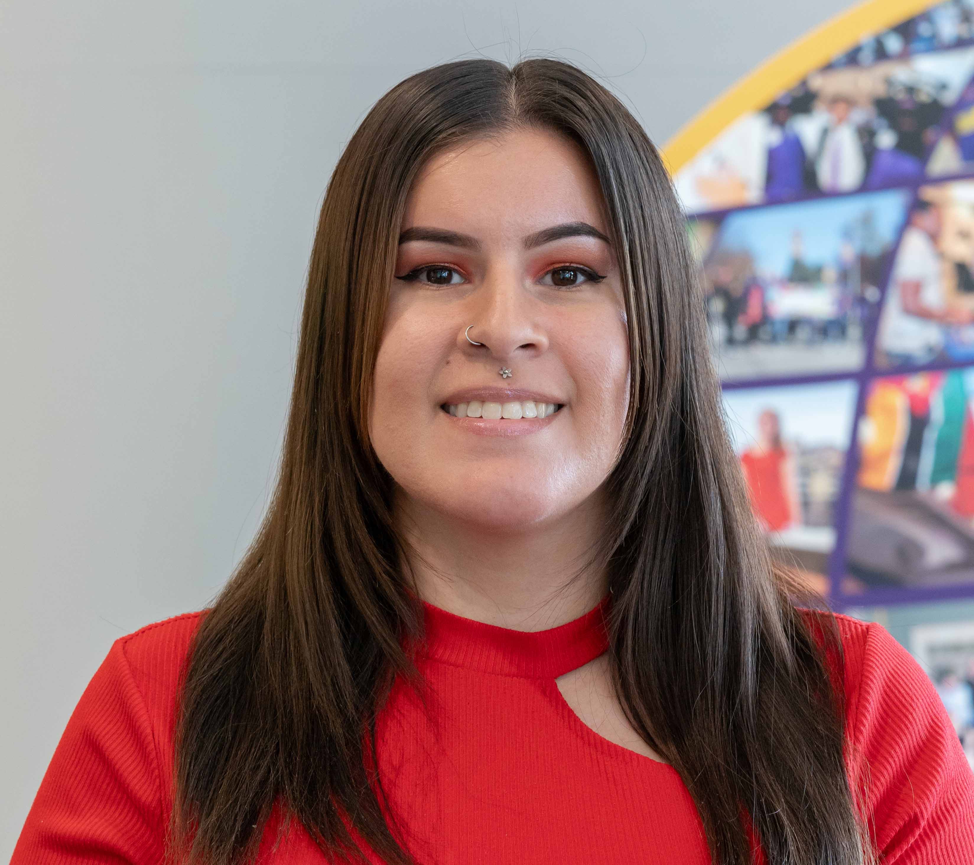 Headshot of Karina Ortiz Communications Assistant