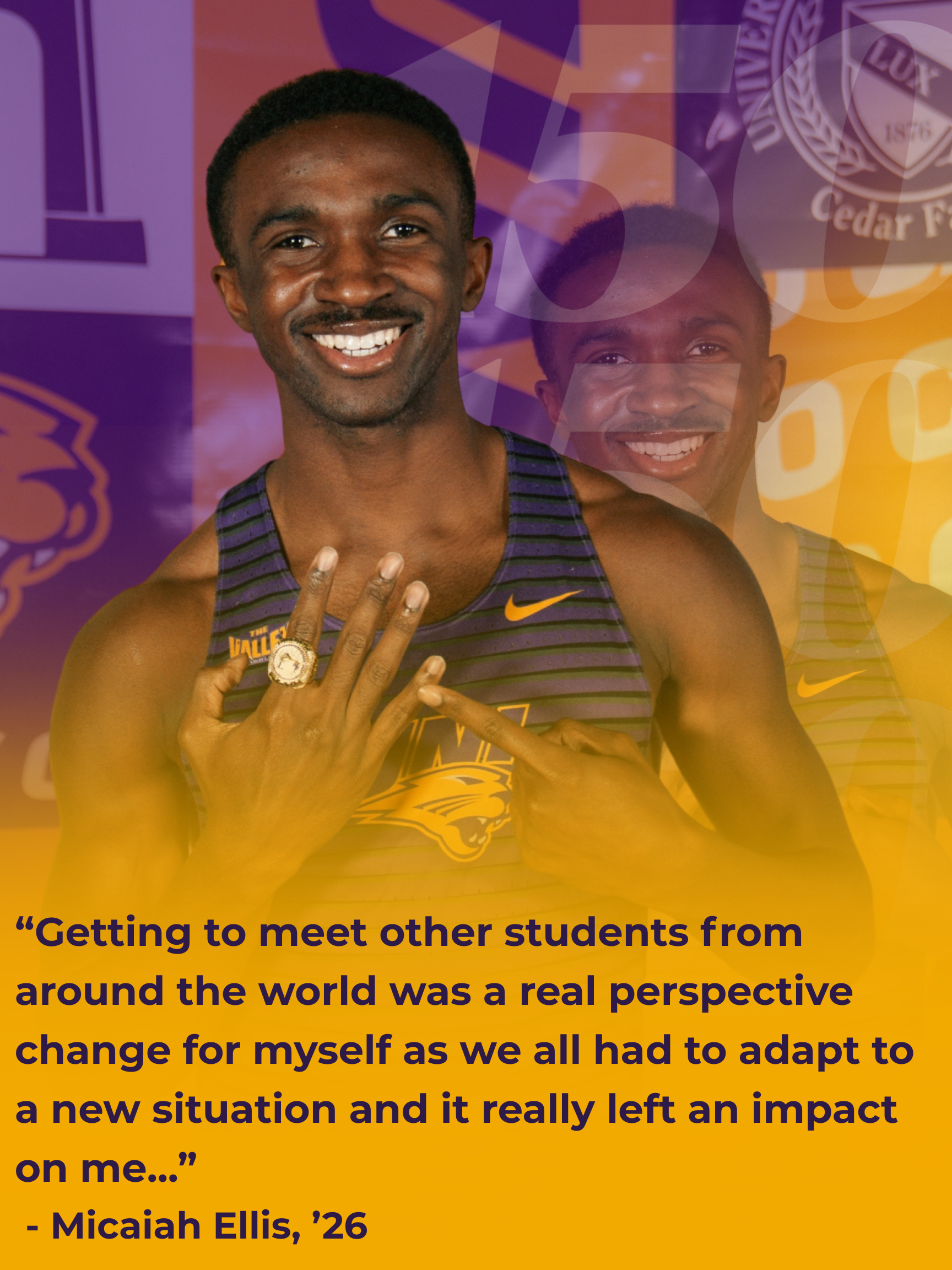 Graduating Student, Miciah Ellis