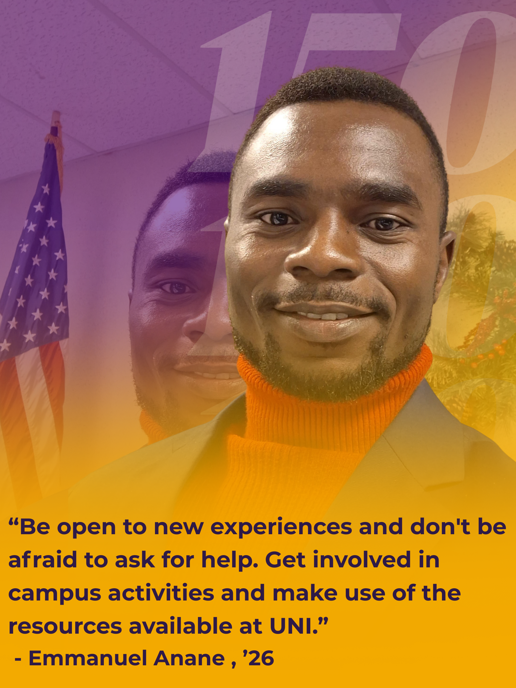 Graduating Student, Emmanuel Anane
