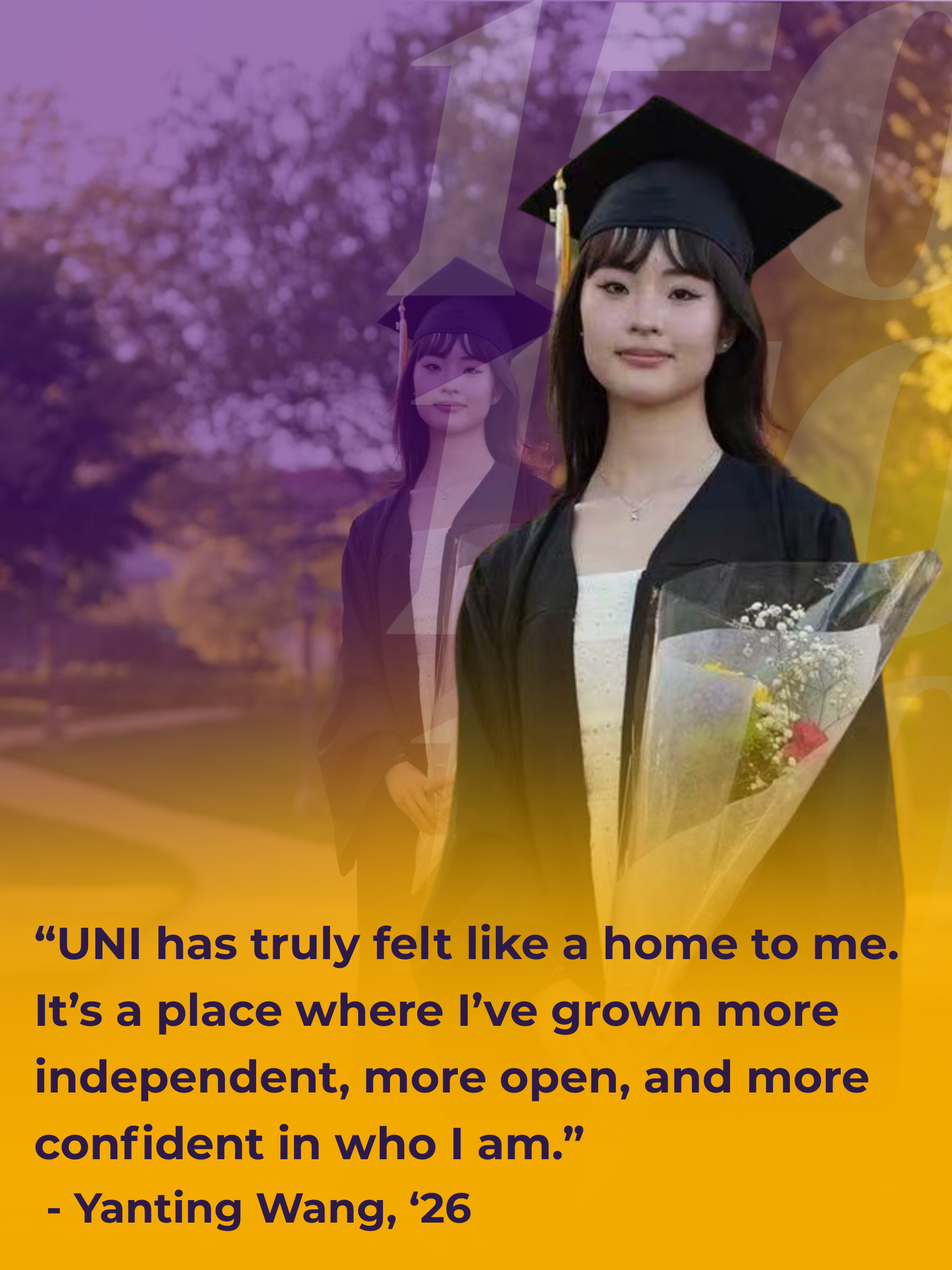 Graduating Student, Yanting Wang