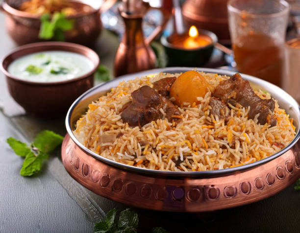 Biriyani, a famous rice dish