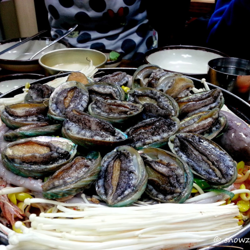 South Korean seafood