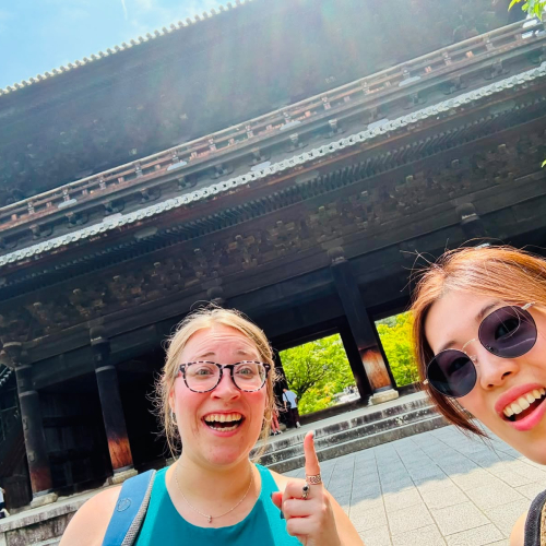 In Japan with Maoko