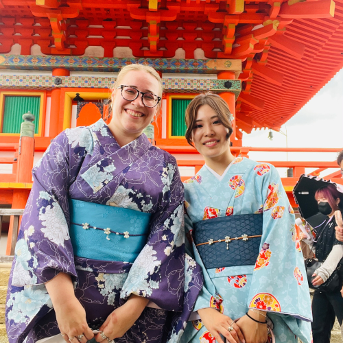 In Japan with Maoko